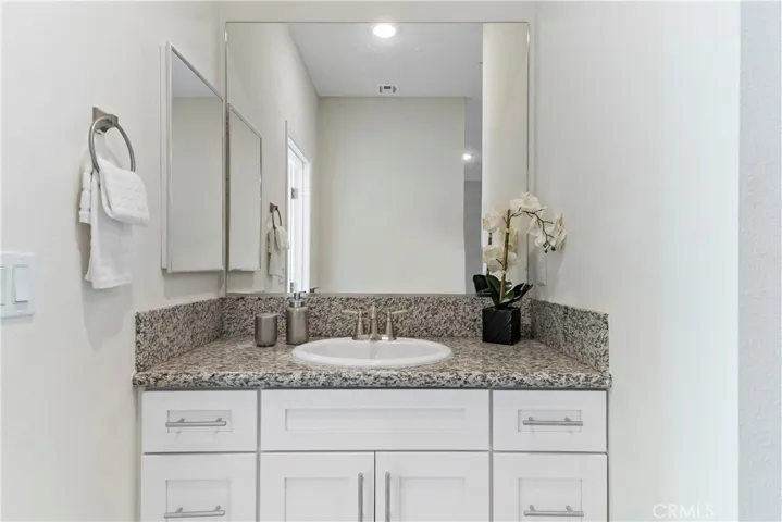 Master bath vanity area
