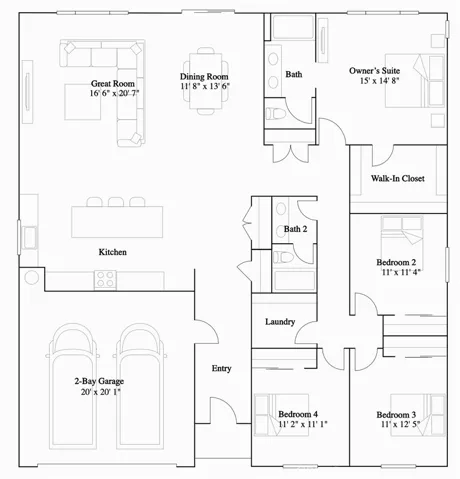 Residence 2 Floorplan