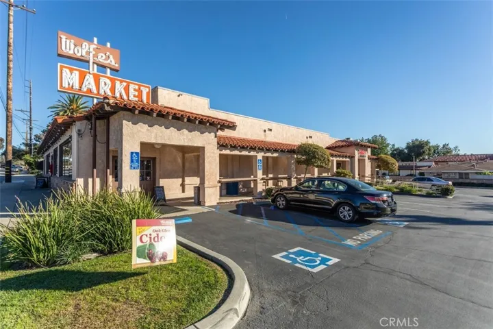 next to Wolfe's market