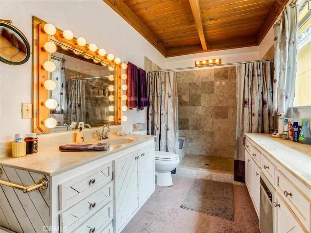 Master bathroom.