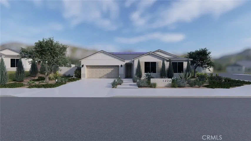 Archiectural rendering. Conceptual landscape design only. For illustrative purposes.