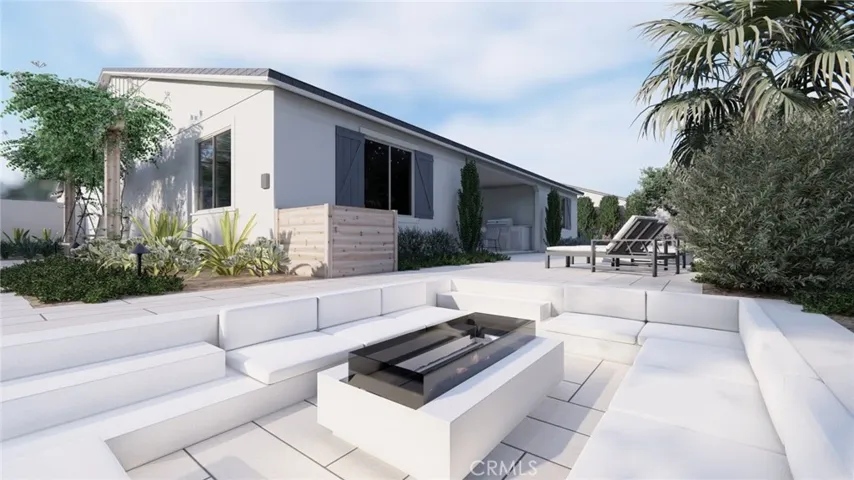 Architectural rendering. Conceptual landscape design only. For illustrative purposes.
