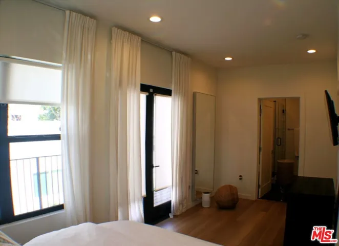 Primary Bedroom has Balcony