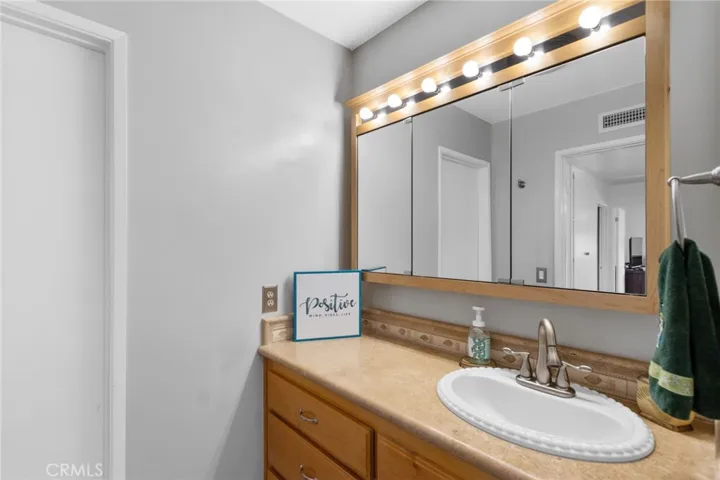 Upstairs bathroom updated and remodeled