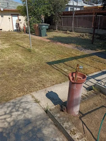 PRIVATE BACKK YARD, SOME FRUIT TREES
