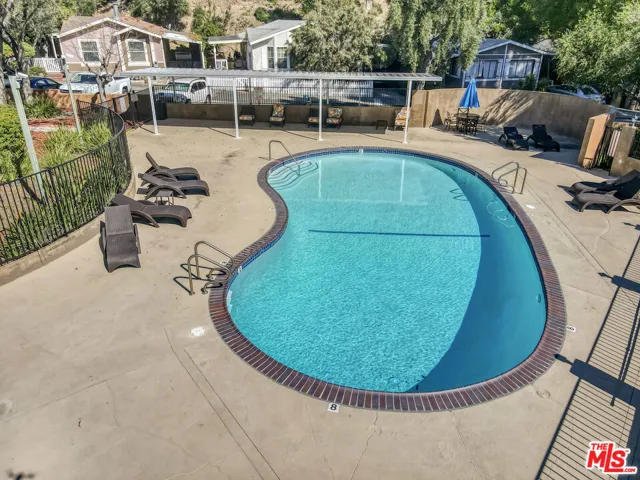 Community pool area close to c