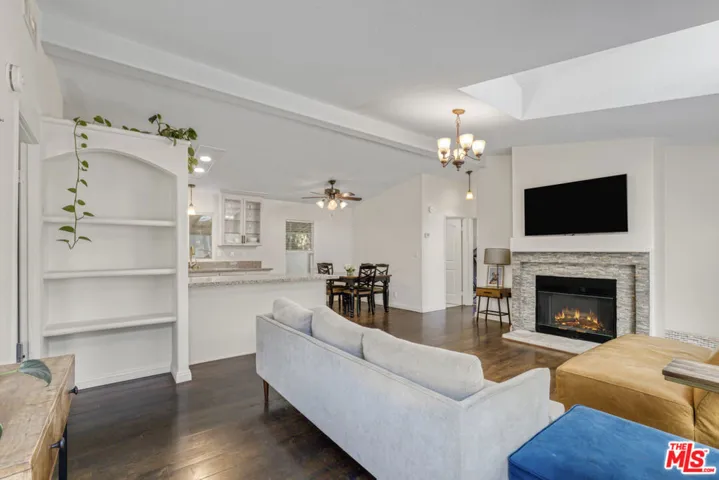 Views from living room entranc