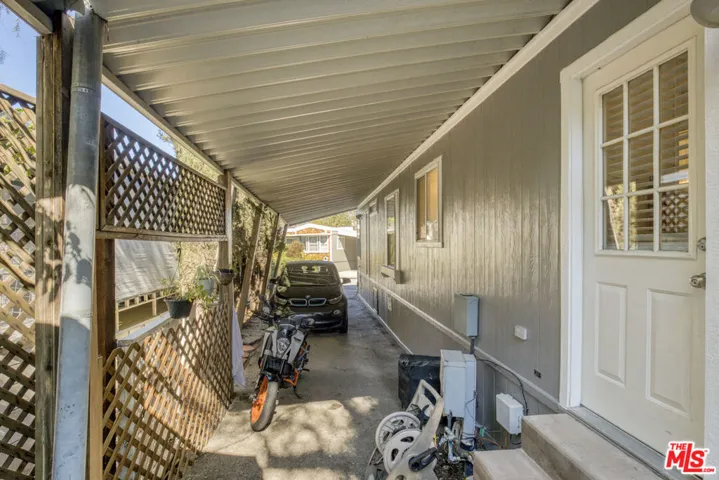 Carport area