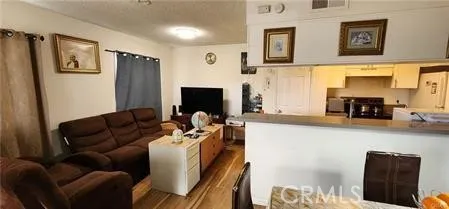 Spacious open layout living room