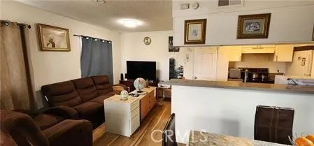 Spacious open layout living room