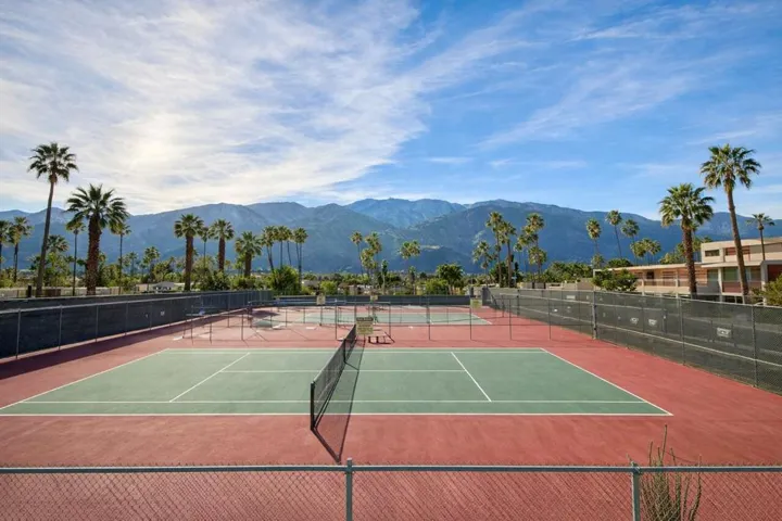 tennis courts