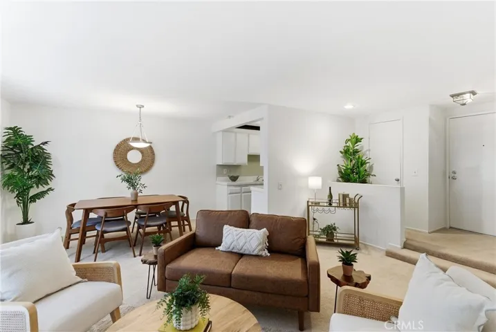 Entry, Living Room, Dining Area