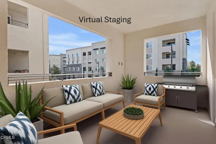 Patio Balcony Virtual Staged