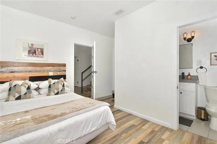 Bedroom - prior to tenant moving in