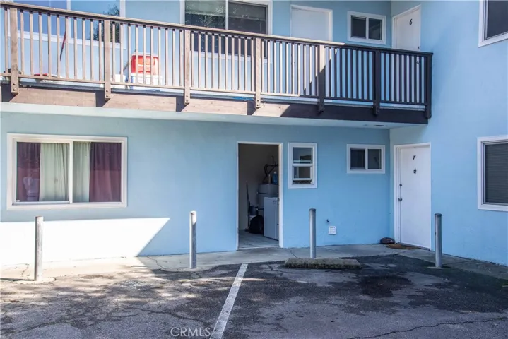 open door is laundry room for tenants