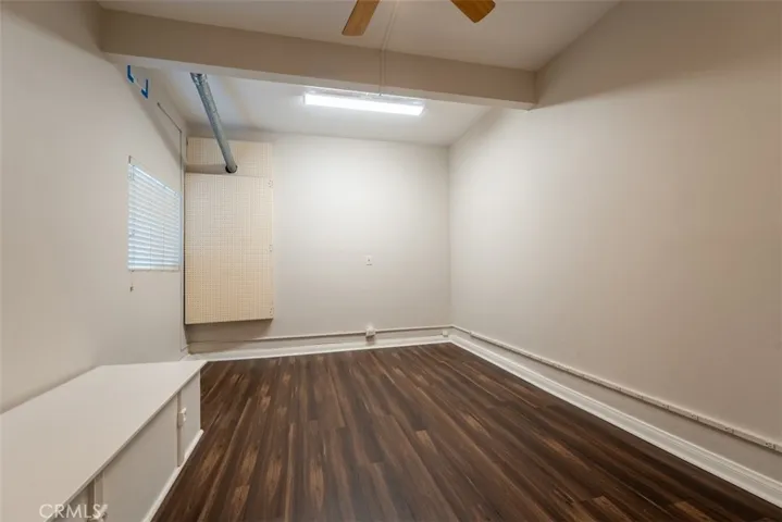 Original 3rd car tandem space converted into a multi-purpose room