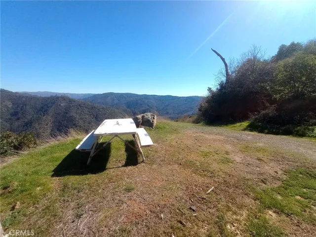 flat area that used to have a house