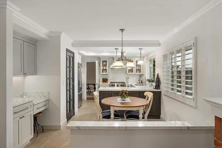 Kitchen View from Family Room