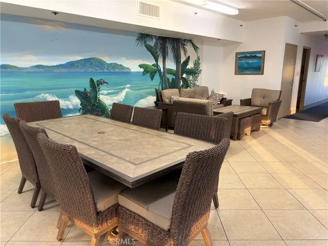 Community dining area