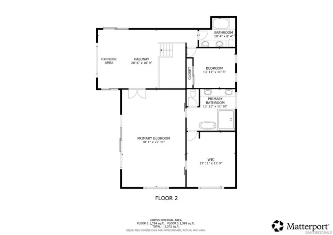 Main House - Second Floor