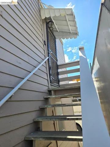 View of stairway