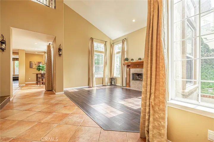 Formal Living Room w/ Fire Place