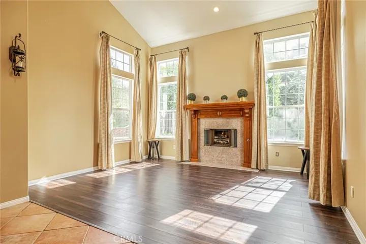 Formal Living Room w/ Fire Place