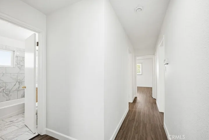 Hallway leading to Bedrooms and Bathroooms