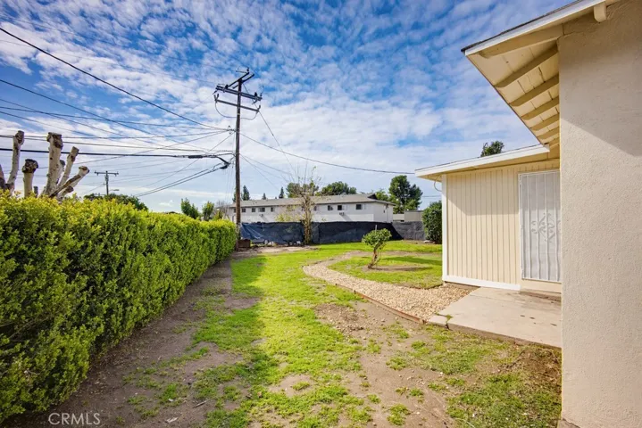 3rd Entry Door to the House from the backyard