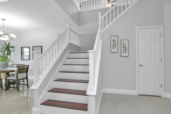 Beautiful wood staircase!