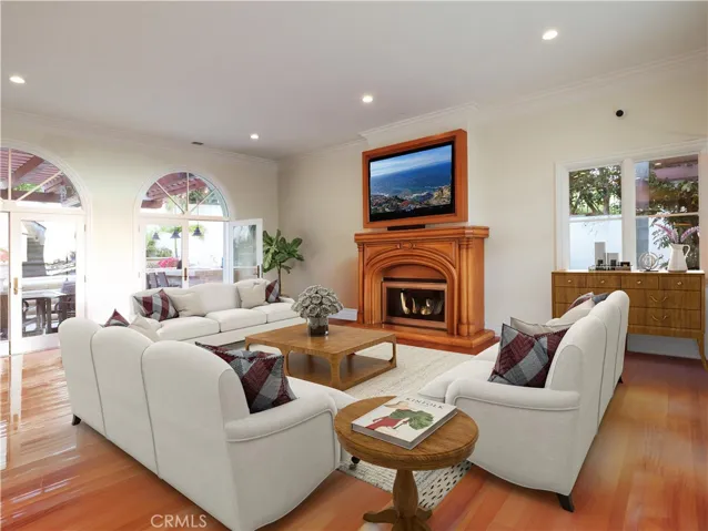 Family Room - virtually staged