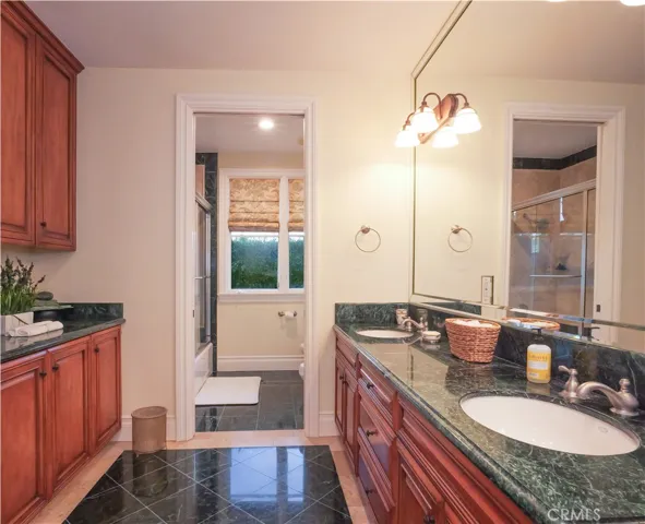 Jack and Jill Bathroom shared by Bedroom #2 & #3