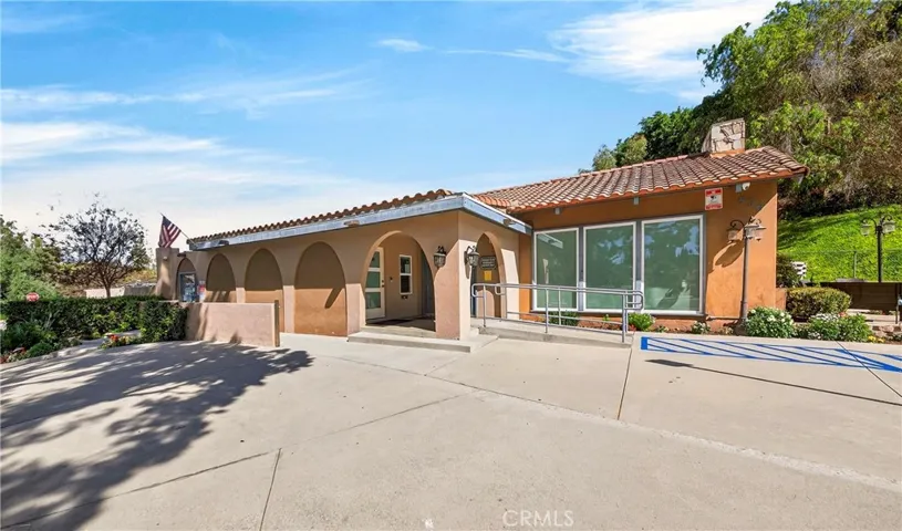 HOA club house entrance