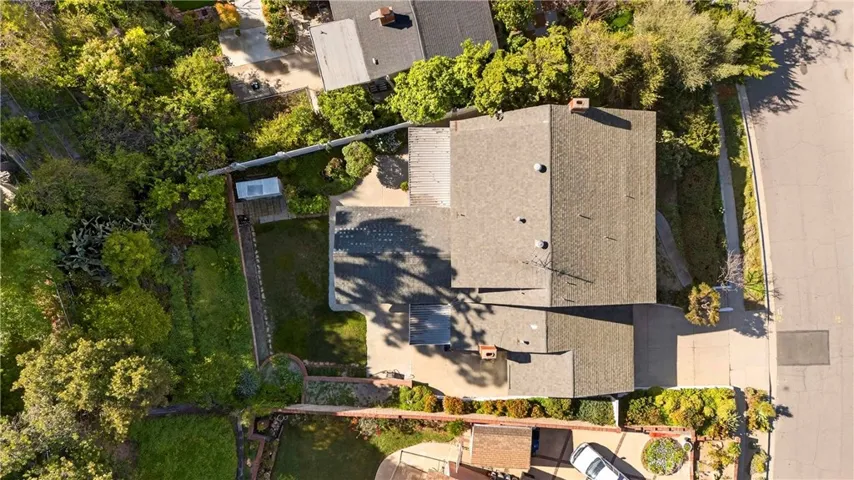 Drone house photo