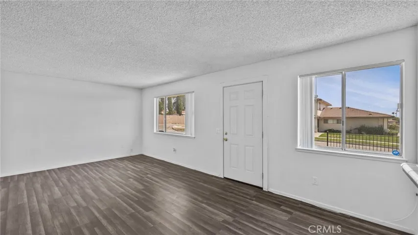 Spacious living room with lots of natural light