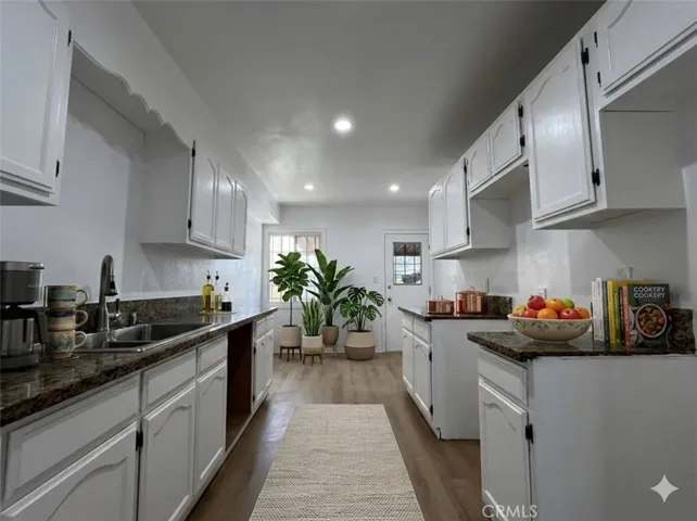 Virtually staged kitchen (Main house)