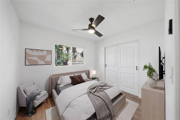 Bedroom #1- virtually staged