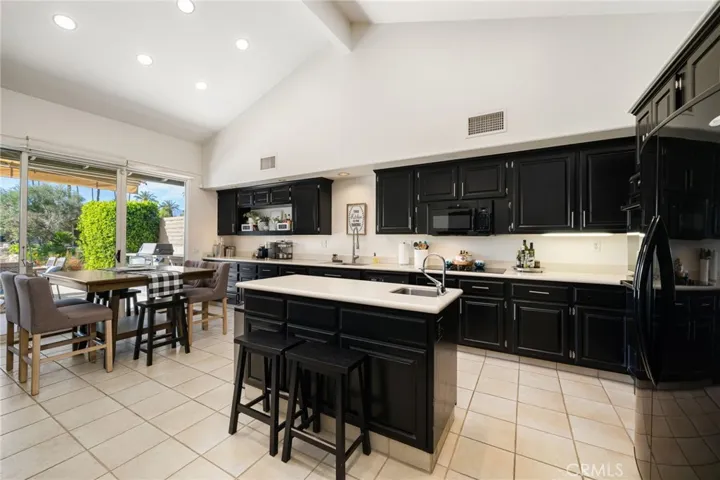 expanded and opened up kitchen