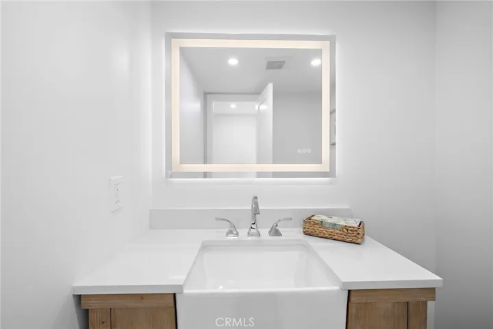 Remodeled Half Bathroom Downstairs