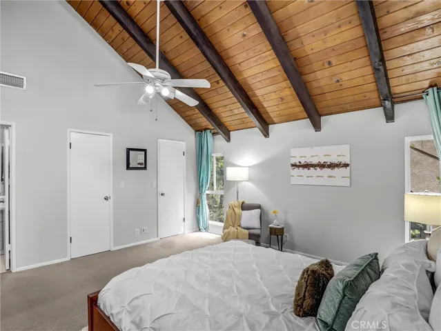 Both doors open to the generous walk-in closet