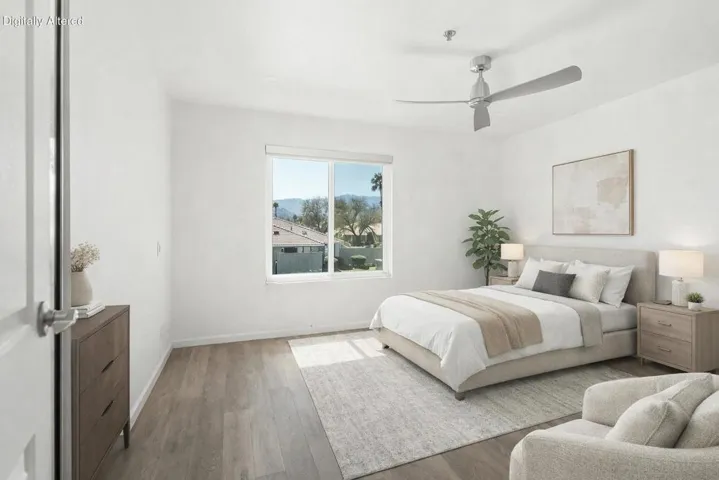 Virtually Staged Bedroom