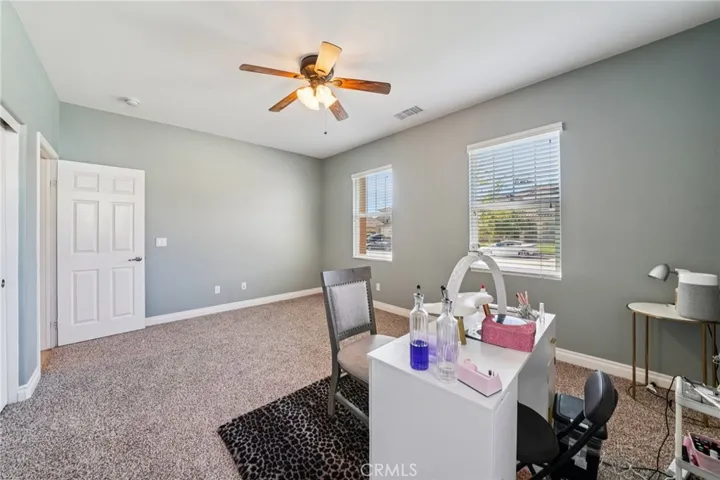 Spacious secondary bedroom with great natural light