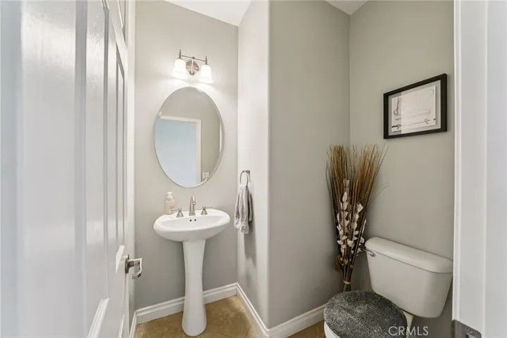 Main floor guest powder room