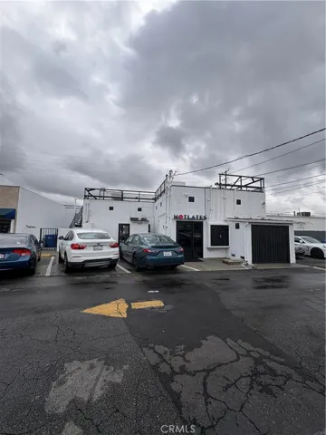 Parking lot located in the rear of the building