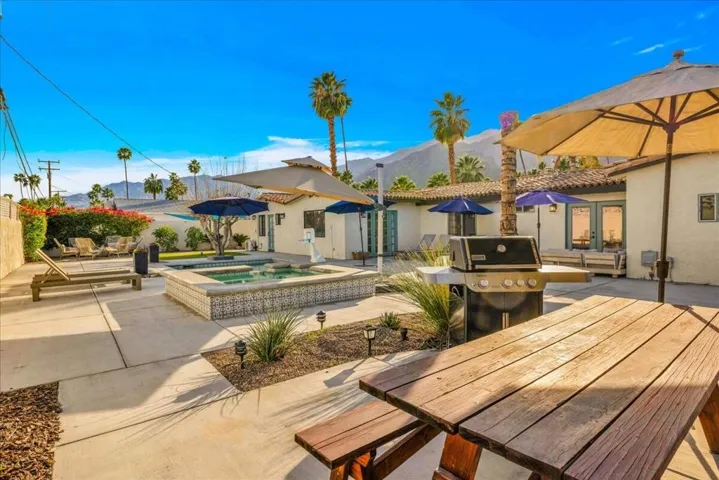 Reverse View Pool Area