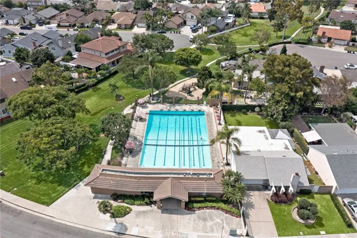 Three community pools