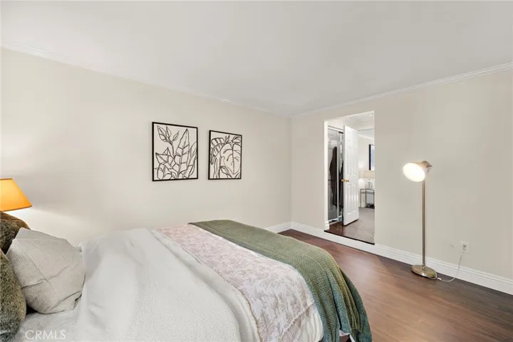 First floor master suite