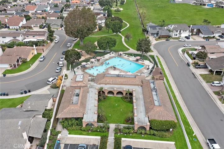 Three community pools