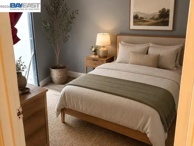 Bedroom-AI Virtually Staged