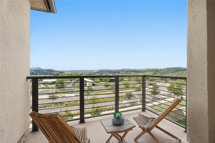 Balcony with views